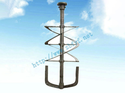 螺带+锚框式搅拌器