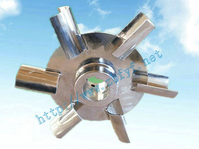 六片弧叶圆盘涡轮式搅拌器