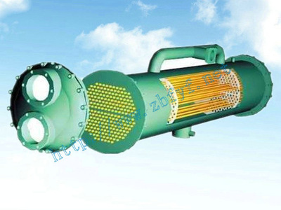 列管式冷凝器示意图